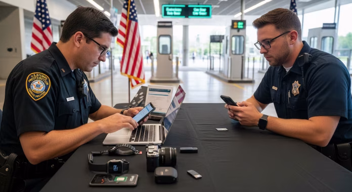 La Directiva 3340-049B de la CBP amplía la inspección de dispositivos electrónicos en las fronteras de Estados Unidos desde enero de 2026 (Imagen Ilustrativa Infobae)