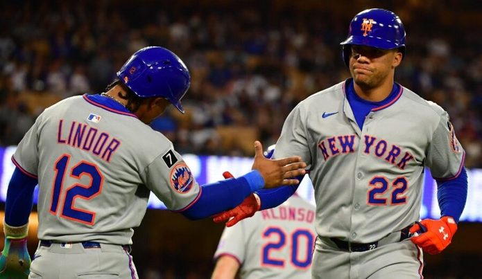 Francisco Lindor y Juan Soto.