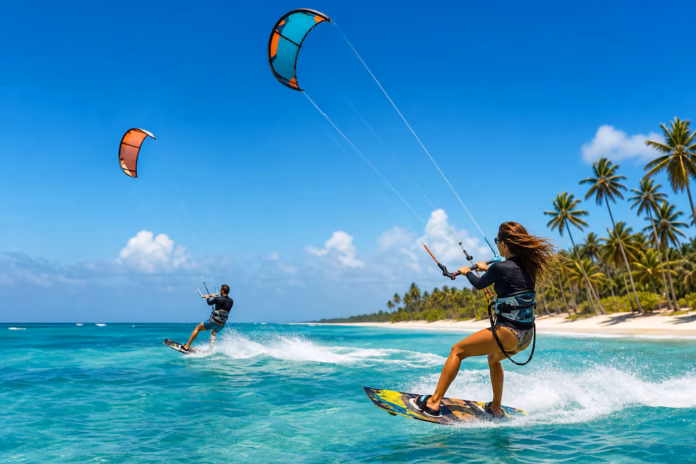El portal alemán HolidayCheck señaló a la ciudad del norte dominicano como referencia para deportes impulsados por cometas. (Imagen Ilustrativa Infobae)
