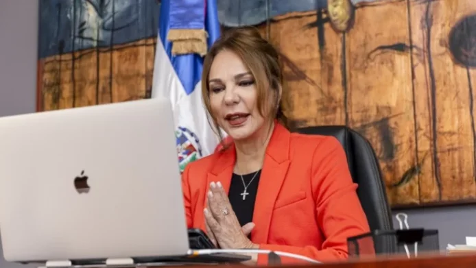 La exministra de cultura, Milagros Germán.